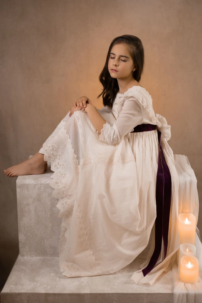 vestido comunion niña